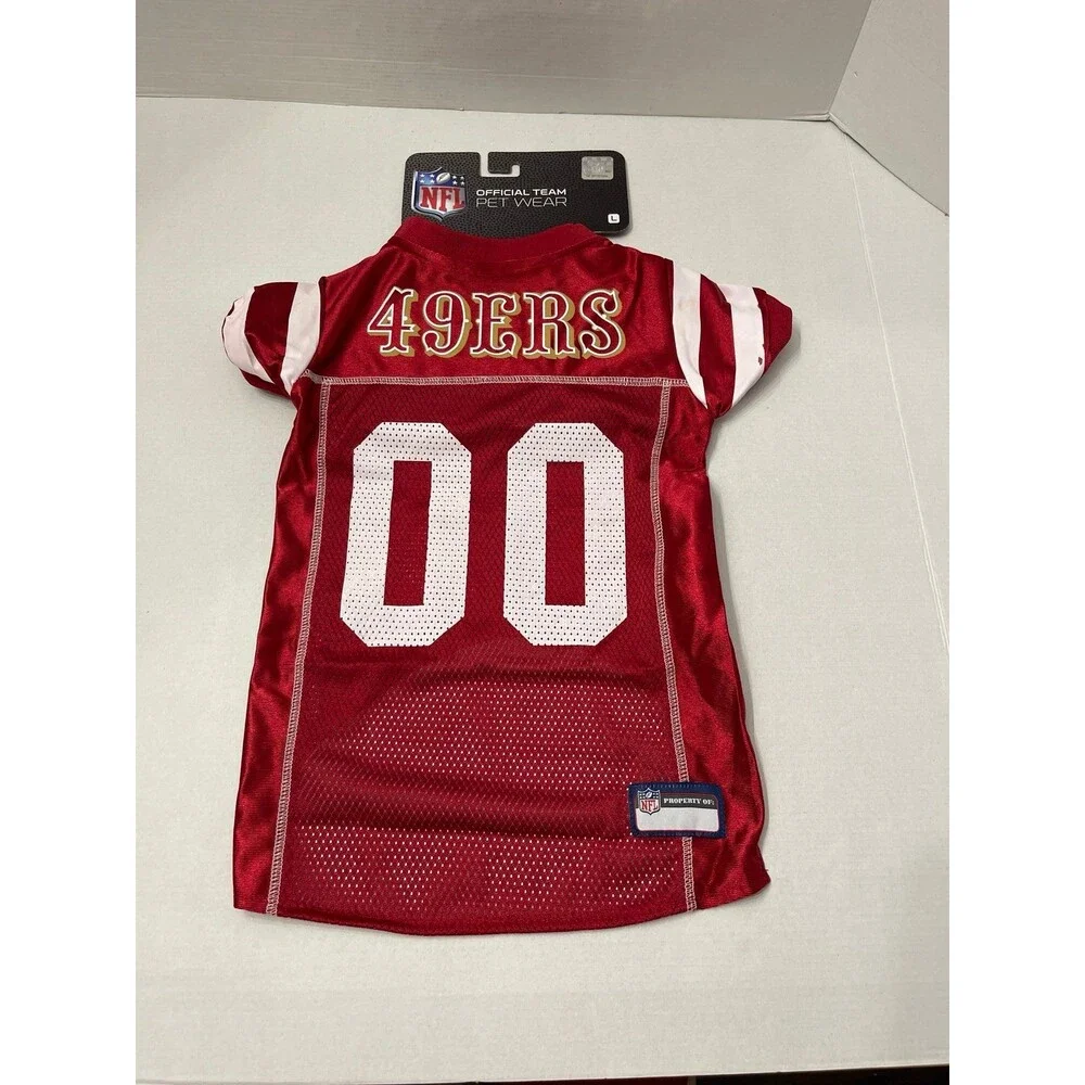 Pets First NFL San Francisco 49ers Jersey Size Large New